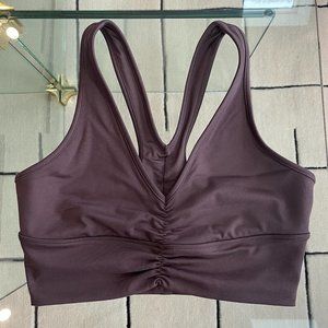 Alo Yoga - Wild Thing Bra in Raisin (M)